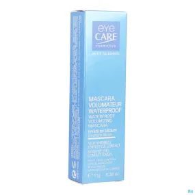 Eye Care Volumateur Mascara Waterproof Bruin 11g - Natuurlijke Volume Look