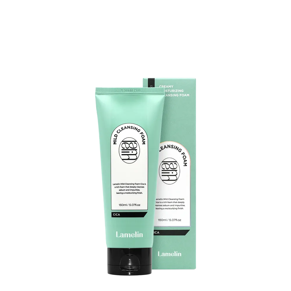 LAMELIN Mild Cleansing Foam Cica