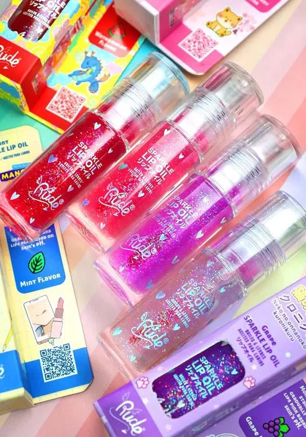 Manga [Strawberry] | SPARKLE LIP OIL