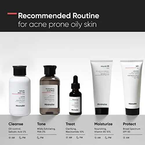 Minimalist 2% Salicylic Acid Face Wash For Oily Skin | Sulphate Free, Anti Acne Face Cleanser With Lha & Zinc For Acne Or Pimples | Men & Women 100 Ml