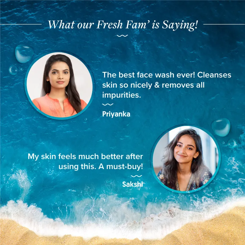 Radiance  Smoothie Face Wash with Watermelon & Niacinamide for Clear & Oil-Free Skin - 100ml