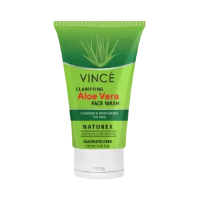 Vince Face Wash Clarifying Aloe Vera 120ml